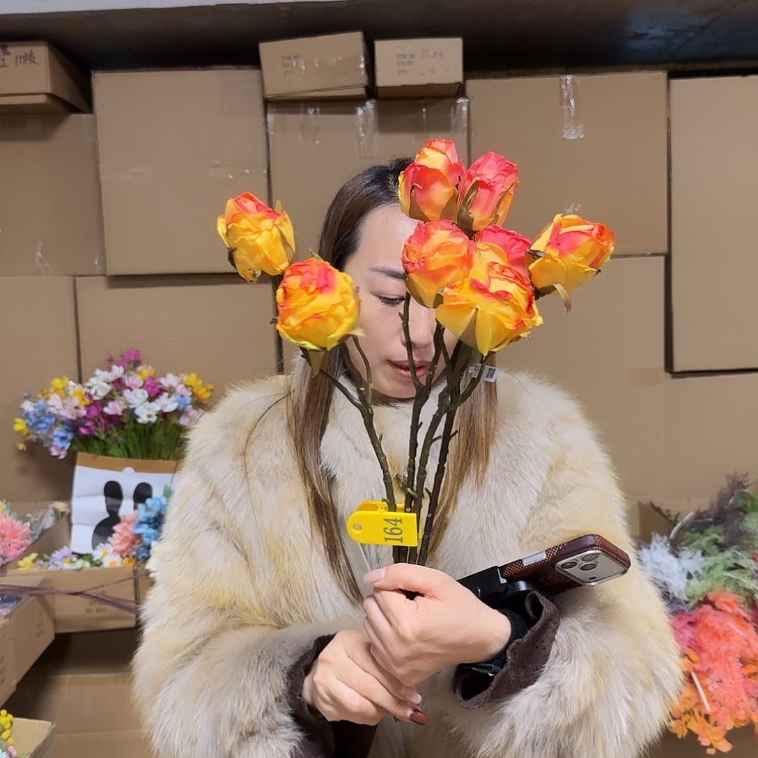 164号「闪购」仿真花，公主请下单