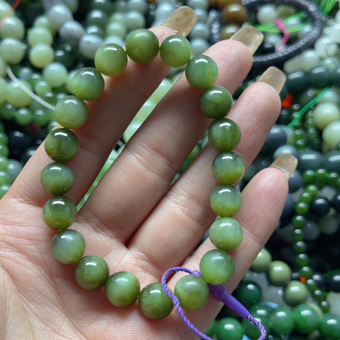 和田玉手链未镶嵌