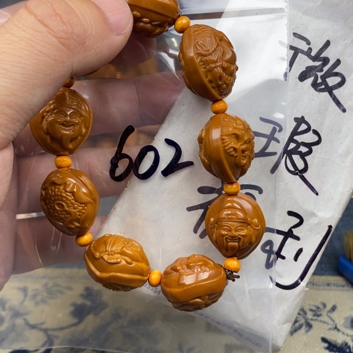 橄榄核手串/手链橄榄核雕工艺手串