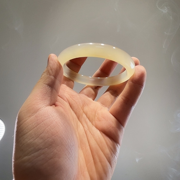 小****玛瑙/玉髓合金手镯