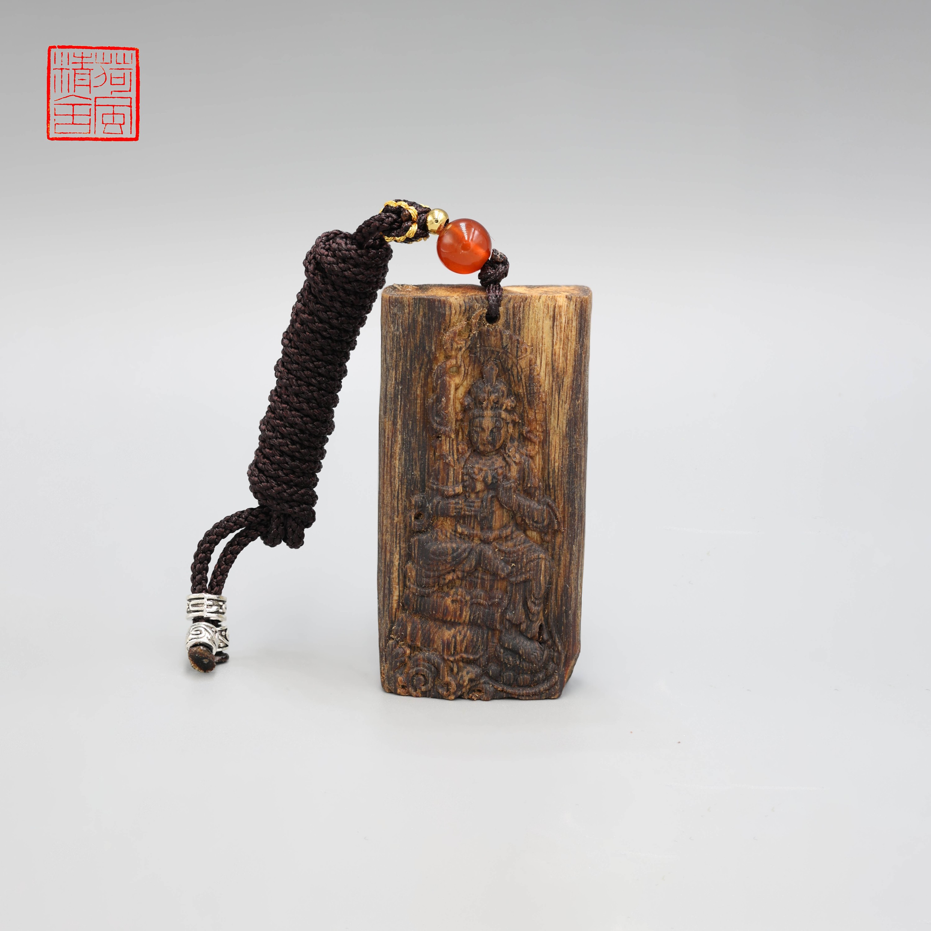 沉香虚空藏牌子沉香吊坠-CX531