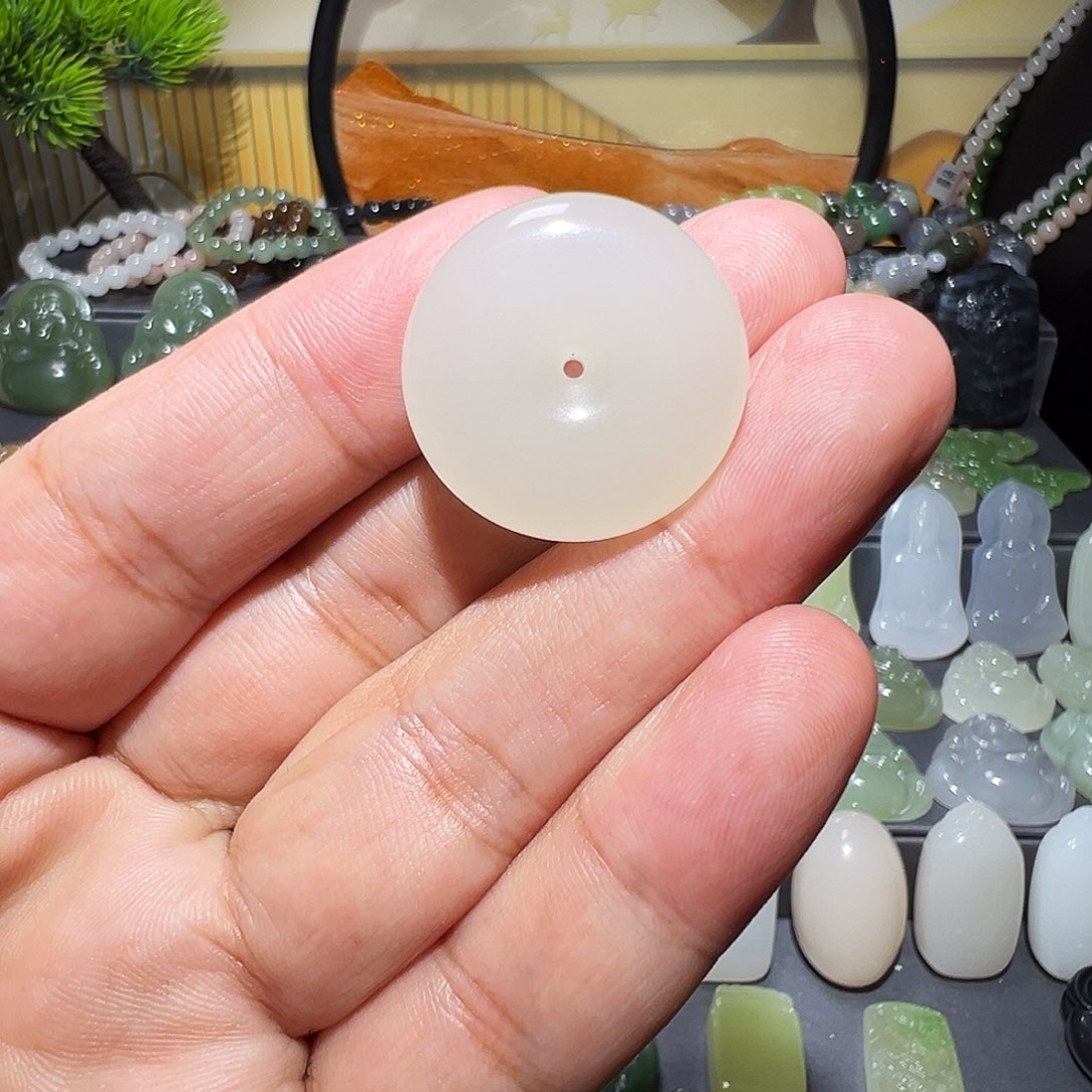 和田玉（白玉）未镶嵌颈饰