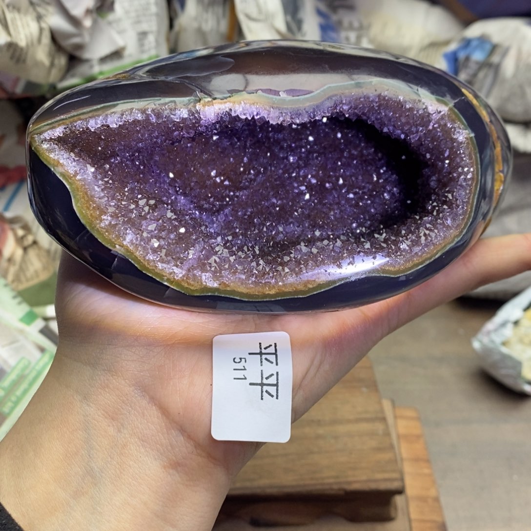 水晶未镶嵌珠宝半成品