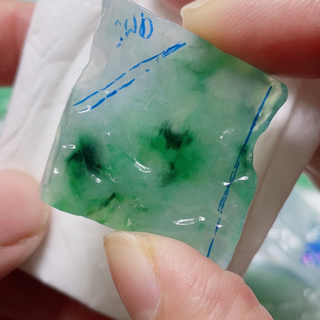 定制翡翠未镶嵌包工