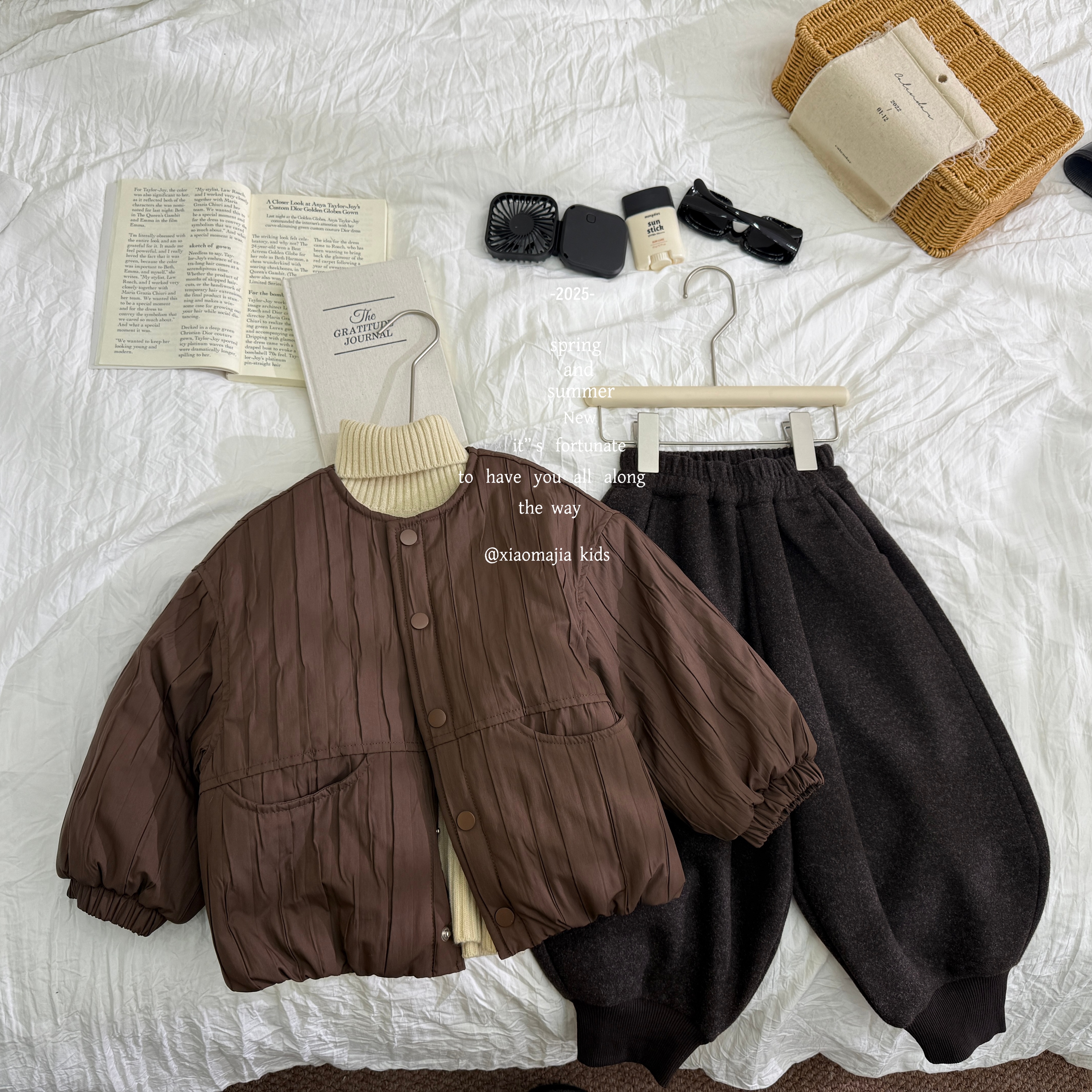 W-06小马家冬季儿童圆领纯色棉服7221保暖秋冬装棉衣韩版男女童