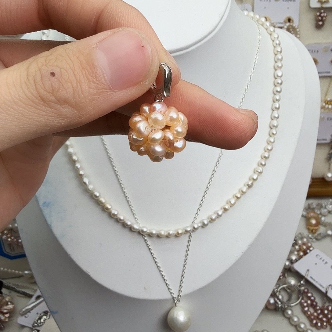 淡水珍珠颈饰未镶嵌