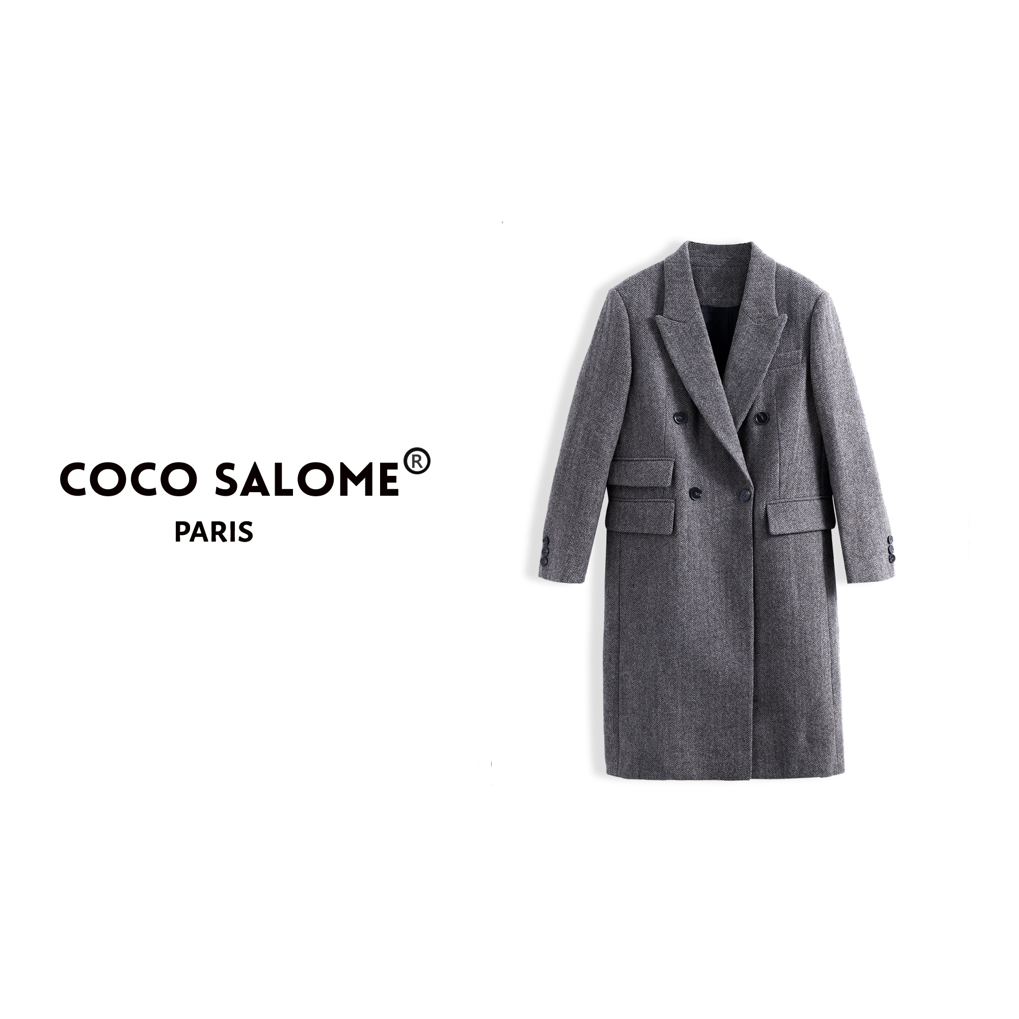 COCOSLAOME 长裤西装外套