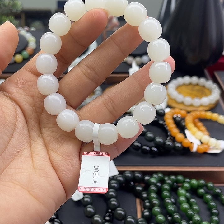 天***锅和田玉未镶嵌手串