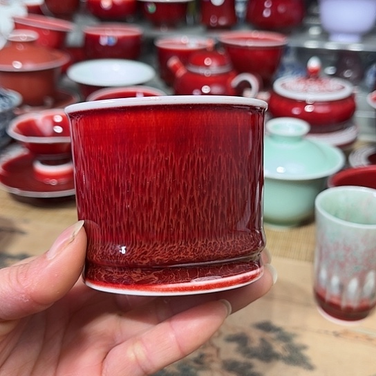 景德镇陶瓷红马坊直升杯