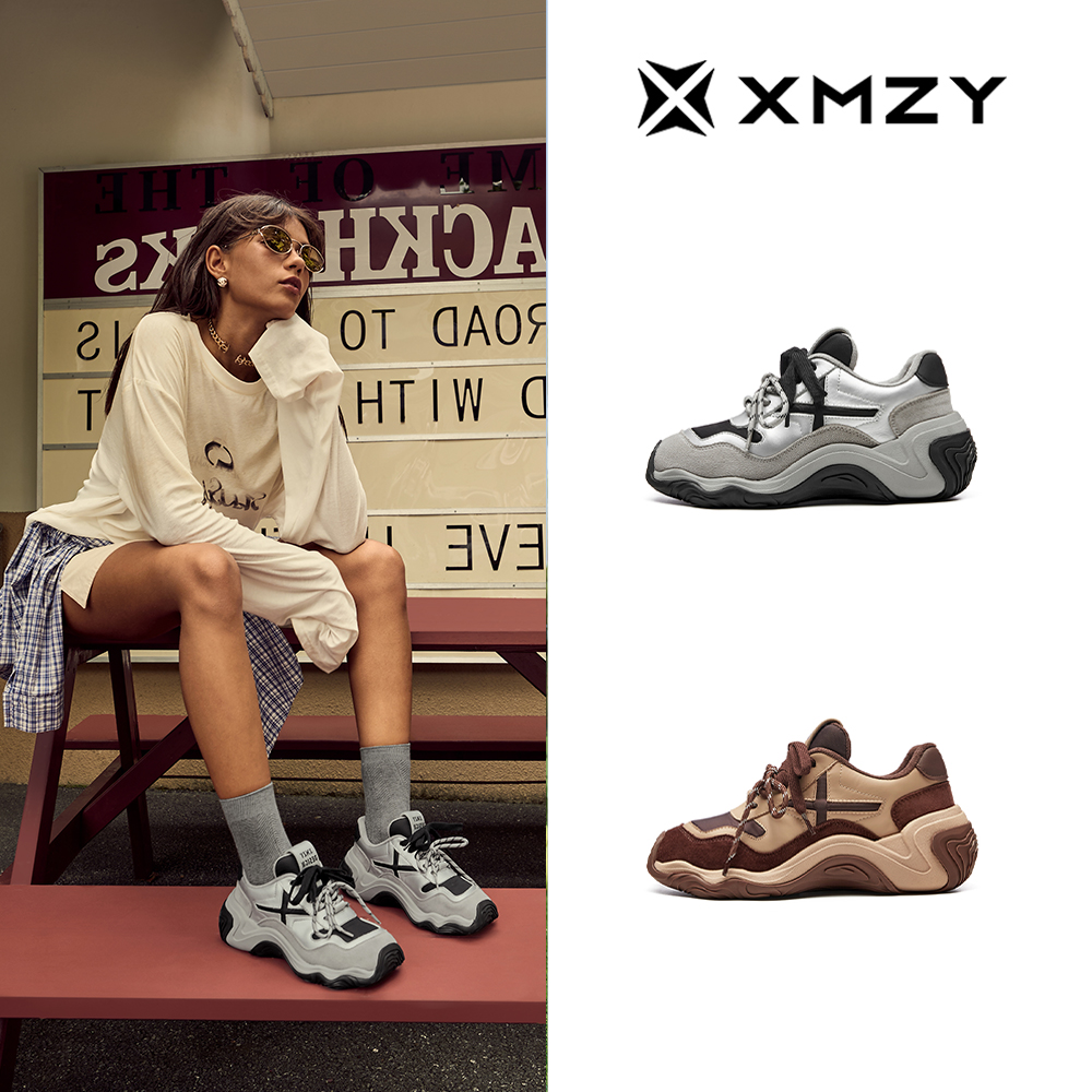 XMZY【疾风】2025秋冬款原创时尚复古街头风设计感休闲德训鞋女鞋