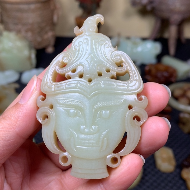 和田玉把件未镶嵌