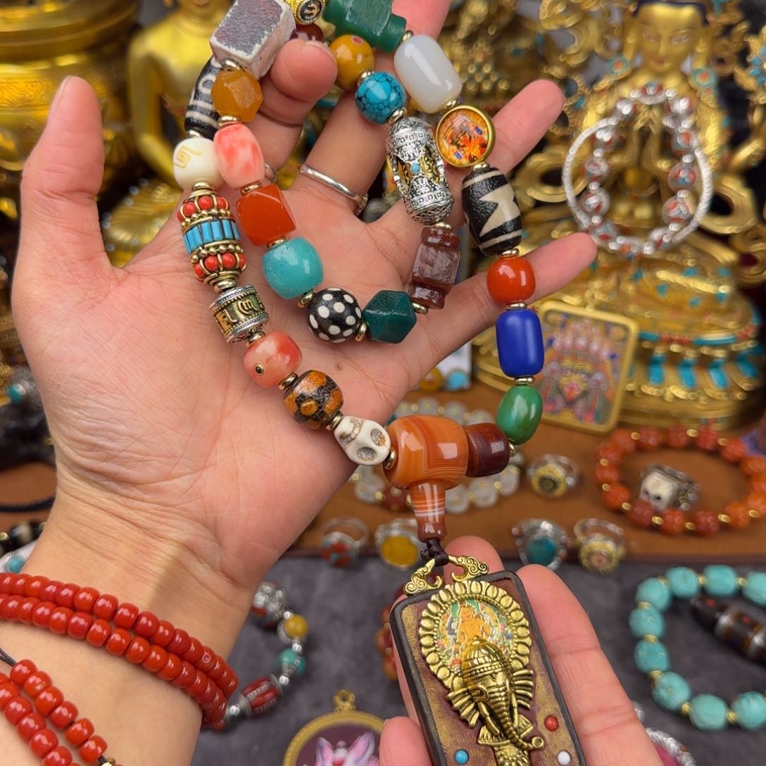 琉璃手工艺品混*菩提