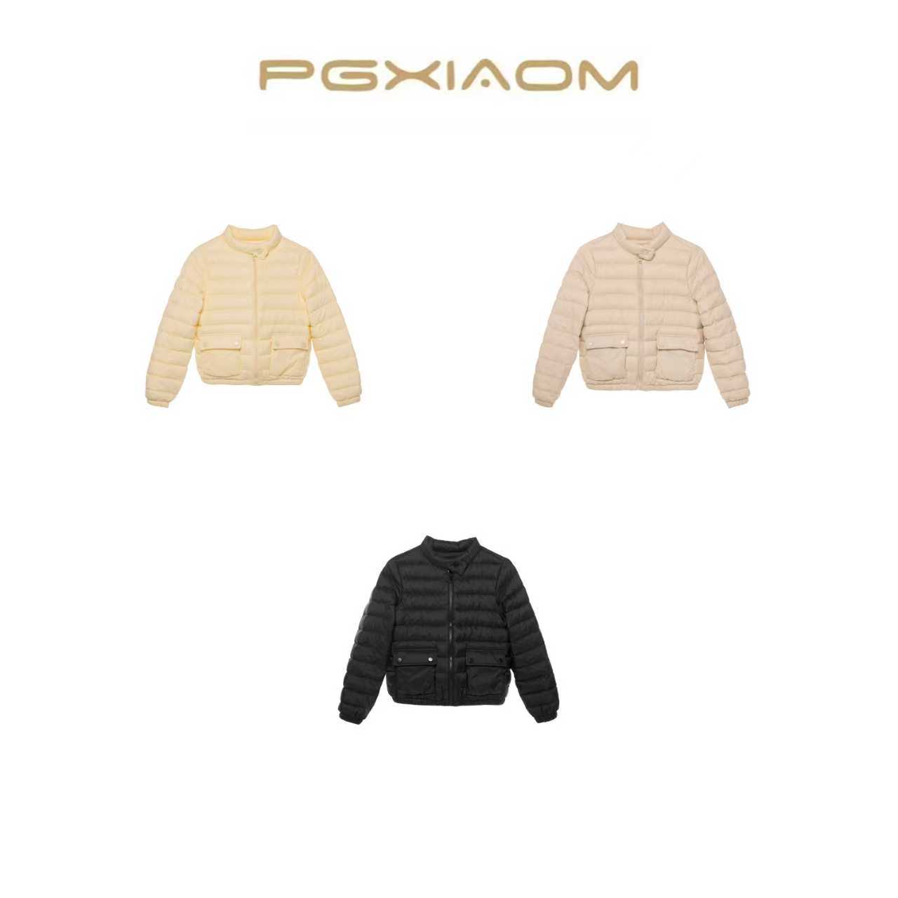 【PGXIAOM】润秀定制【排骨羽绒服】黑奶黄卡其三色羽绒服外套YR10300
