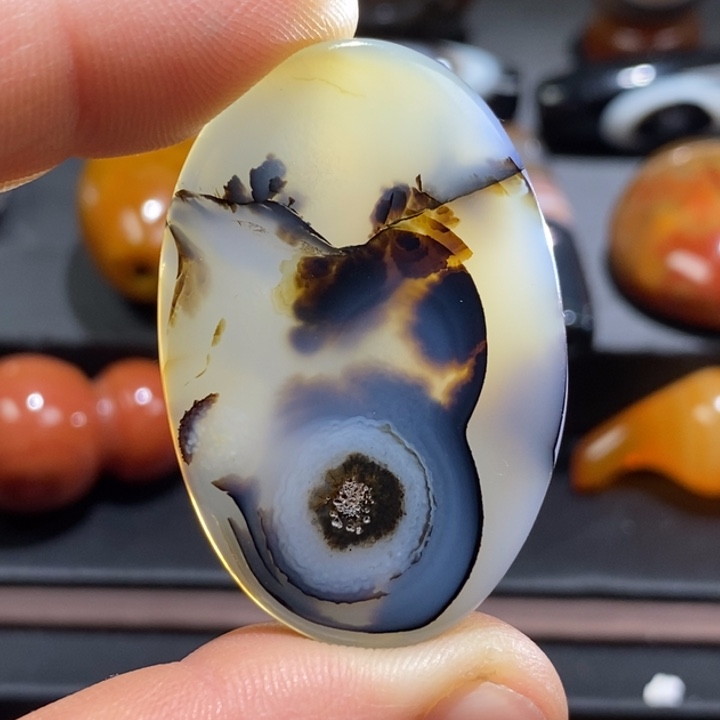 玛瑙/玉髓未镶嵌挂件