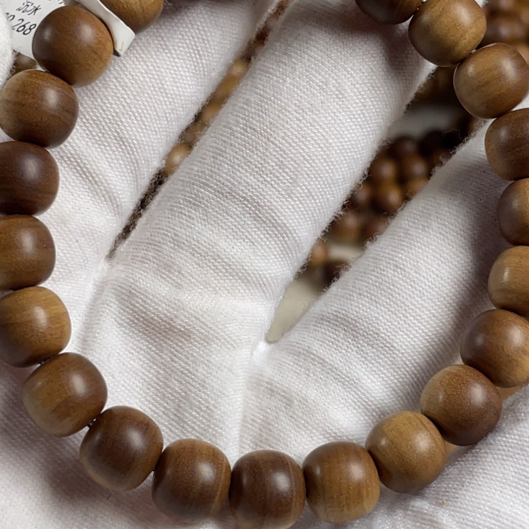 浅***蓝手串/手链檀香木/老山檀香8✖️9横纹沉水