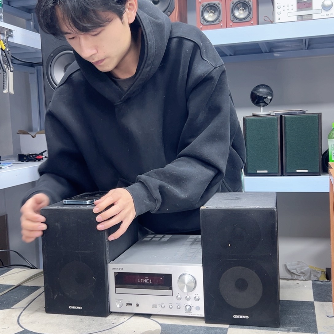 8新安桥组合音箱不读碟二手不包邮