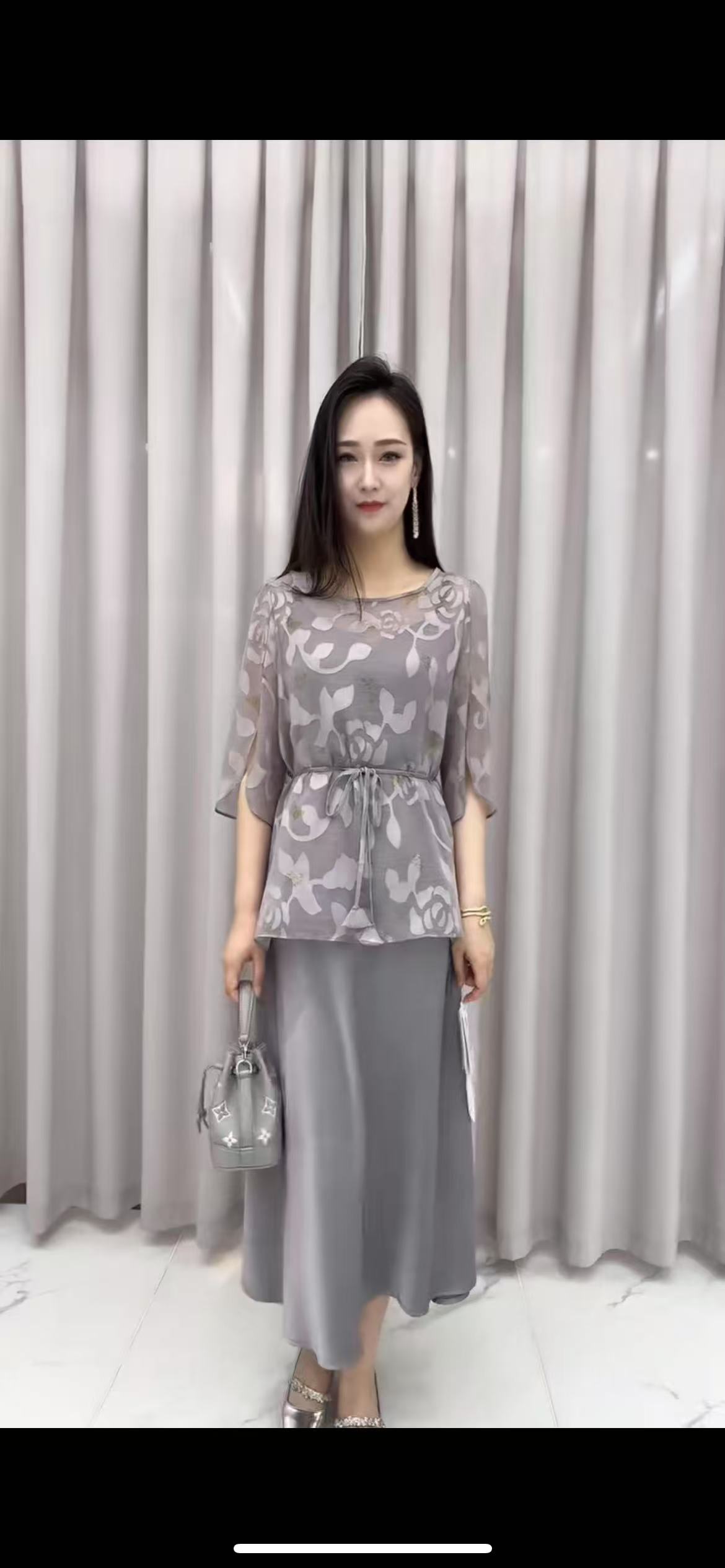 通勤法式时尚套装