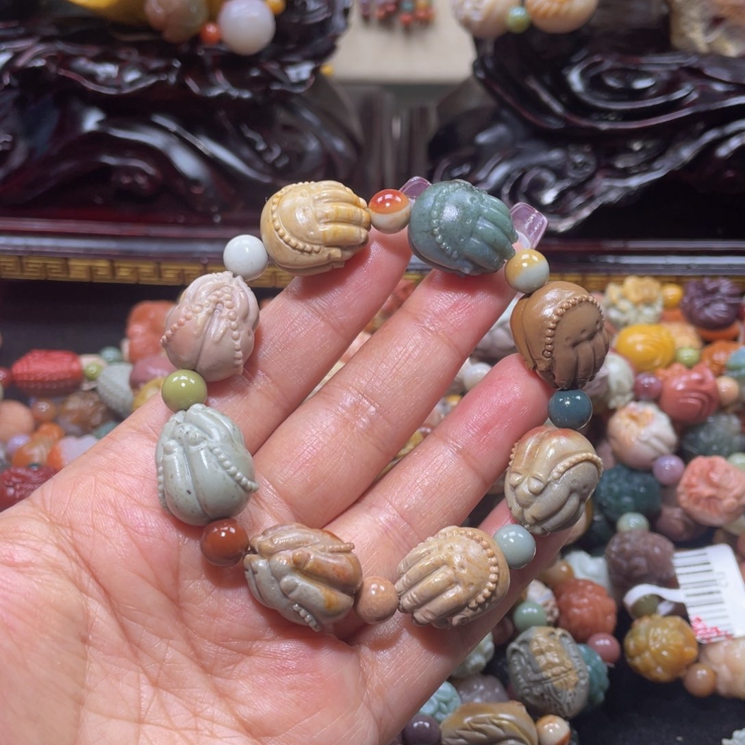 石英质玉手链未镶嵌