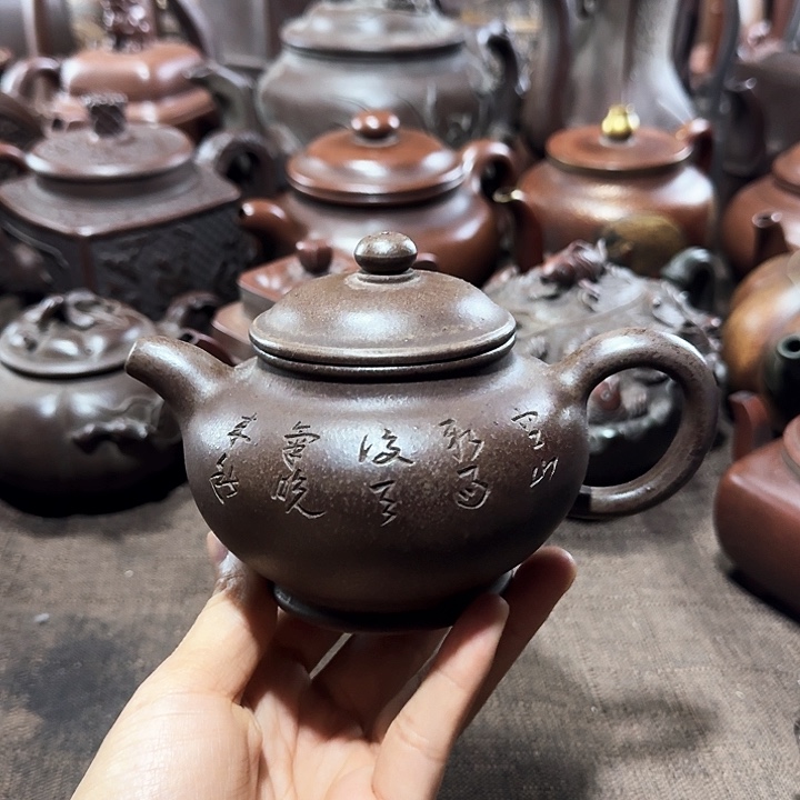 泥塑书*紫砂壶茶具壶