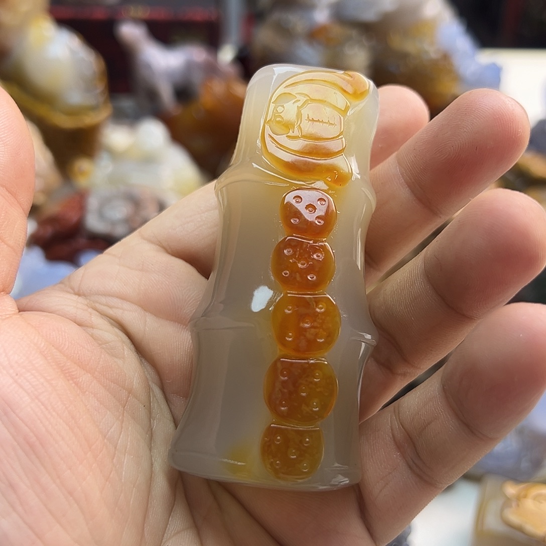 玛瑙/玉髓未镶嵌颈饰