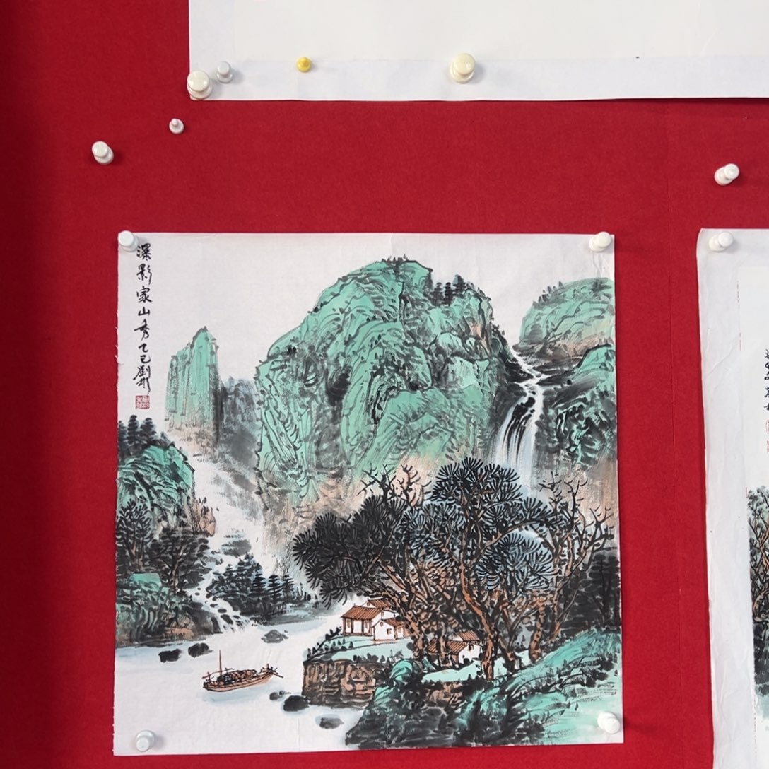 国画绘画国画作品