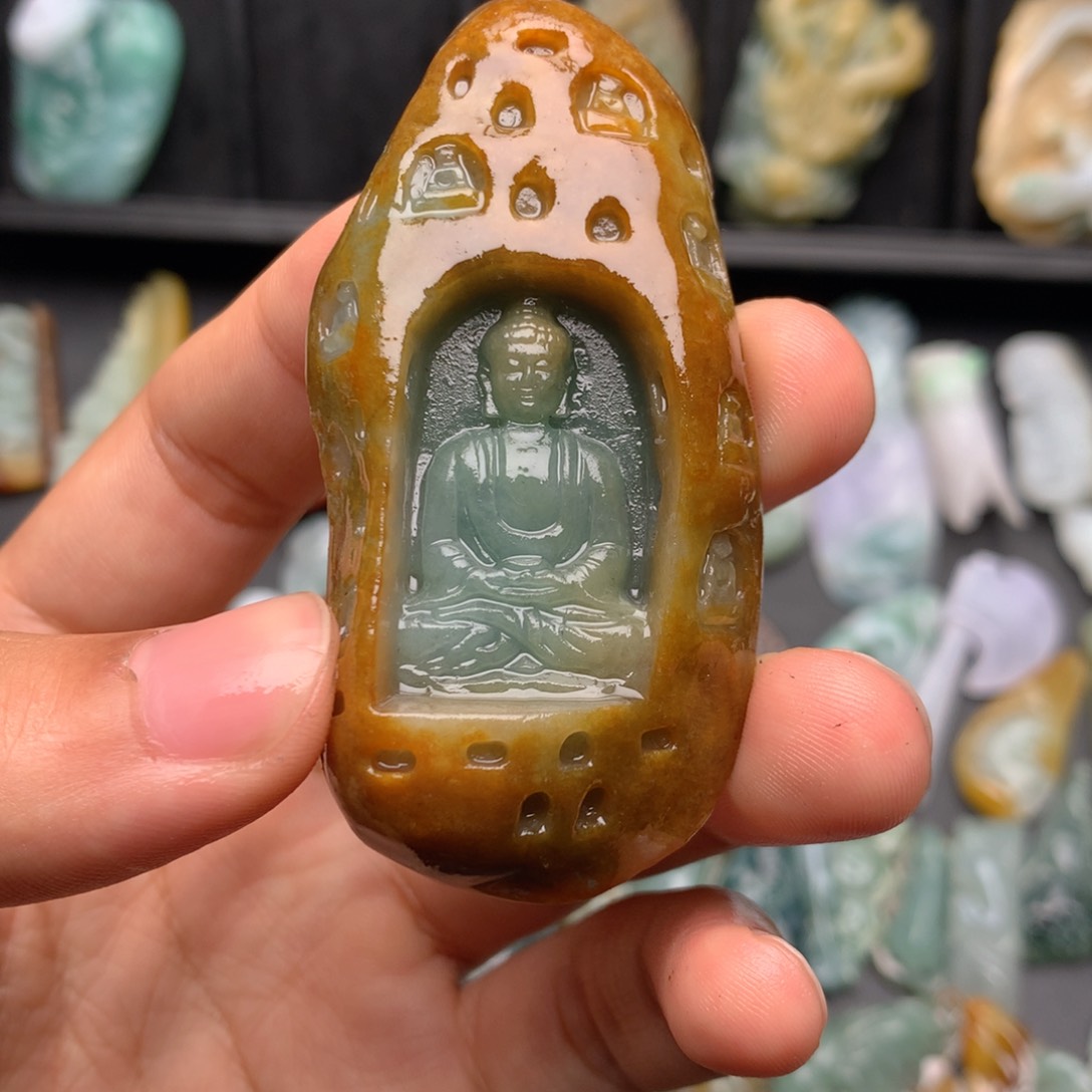 定制翡翠未镶嵌阿**东翡翠