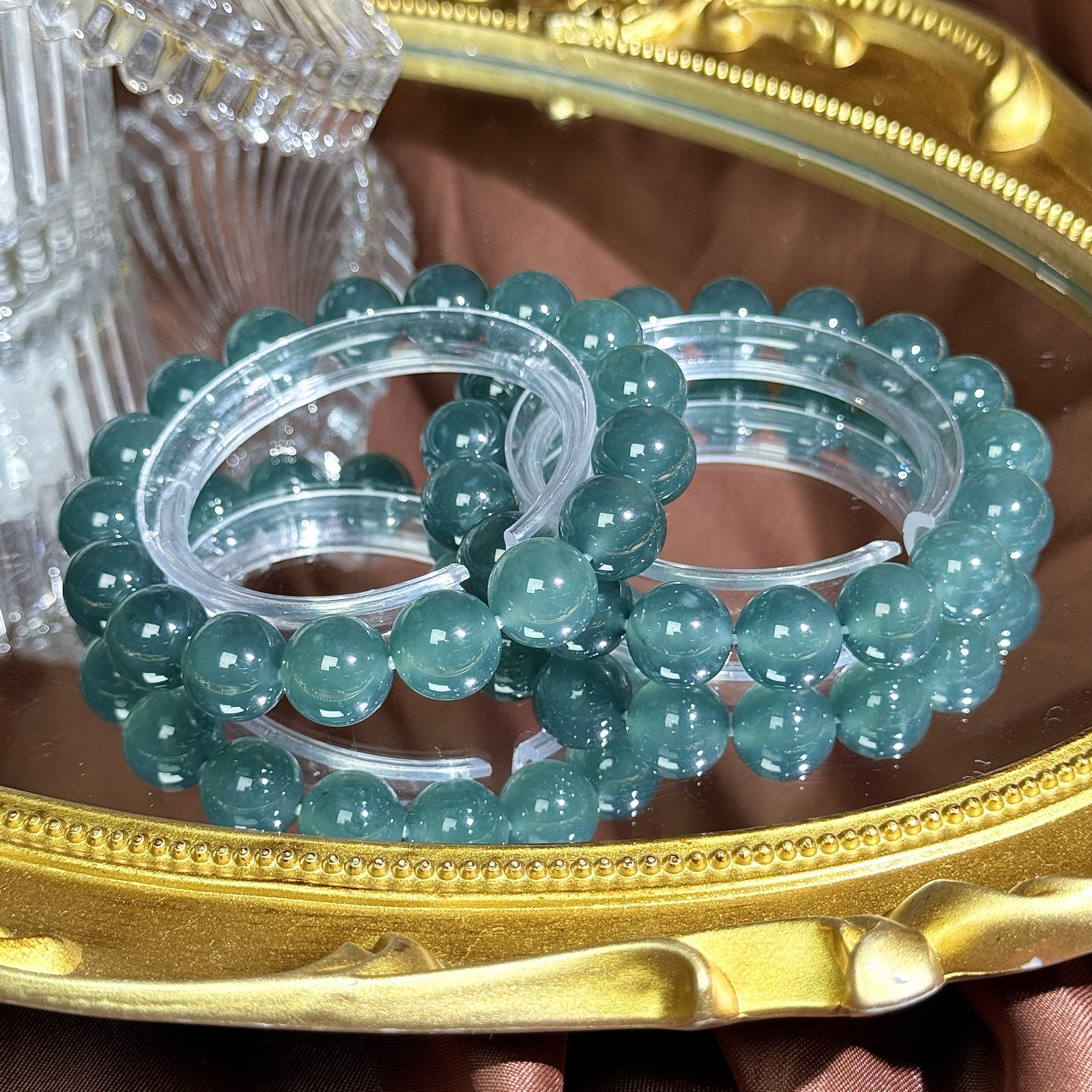 【YL2】翡翠手串-约11mm（多样性发其一）