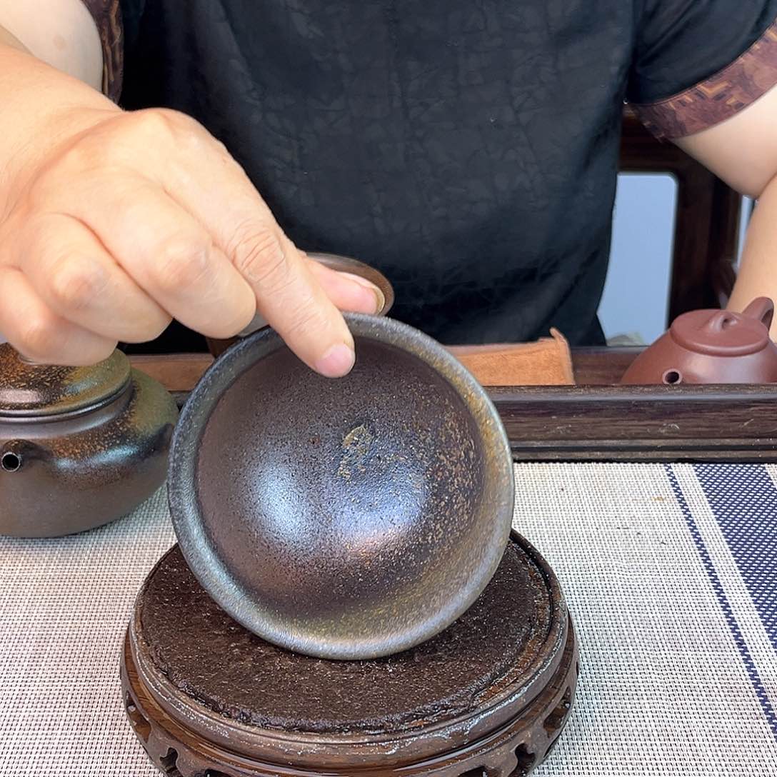 茶壶紫砂宜兴紫砂底槽清柴烧120c c