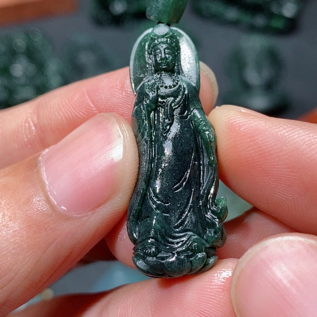 定制翡翠未镶嵌天然A货翡翠S