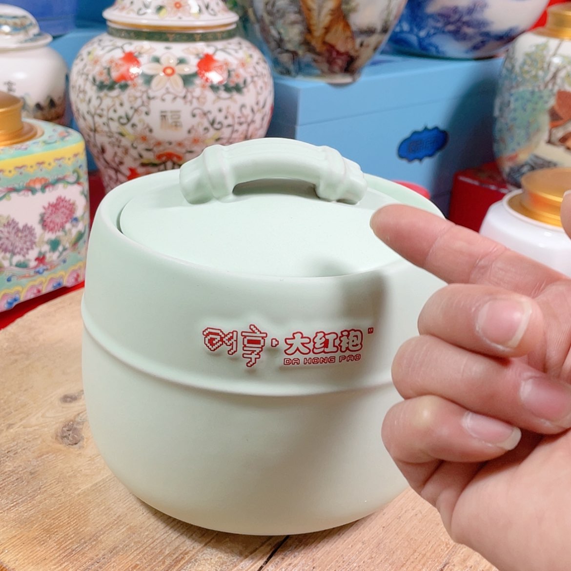 【闪购商品】罐陶瓷茶叶罐密封罐