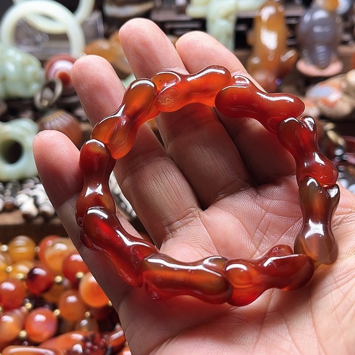 玛瑙/玉髓车挂未镶嵌