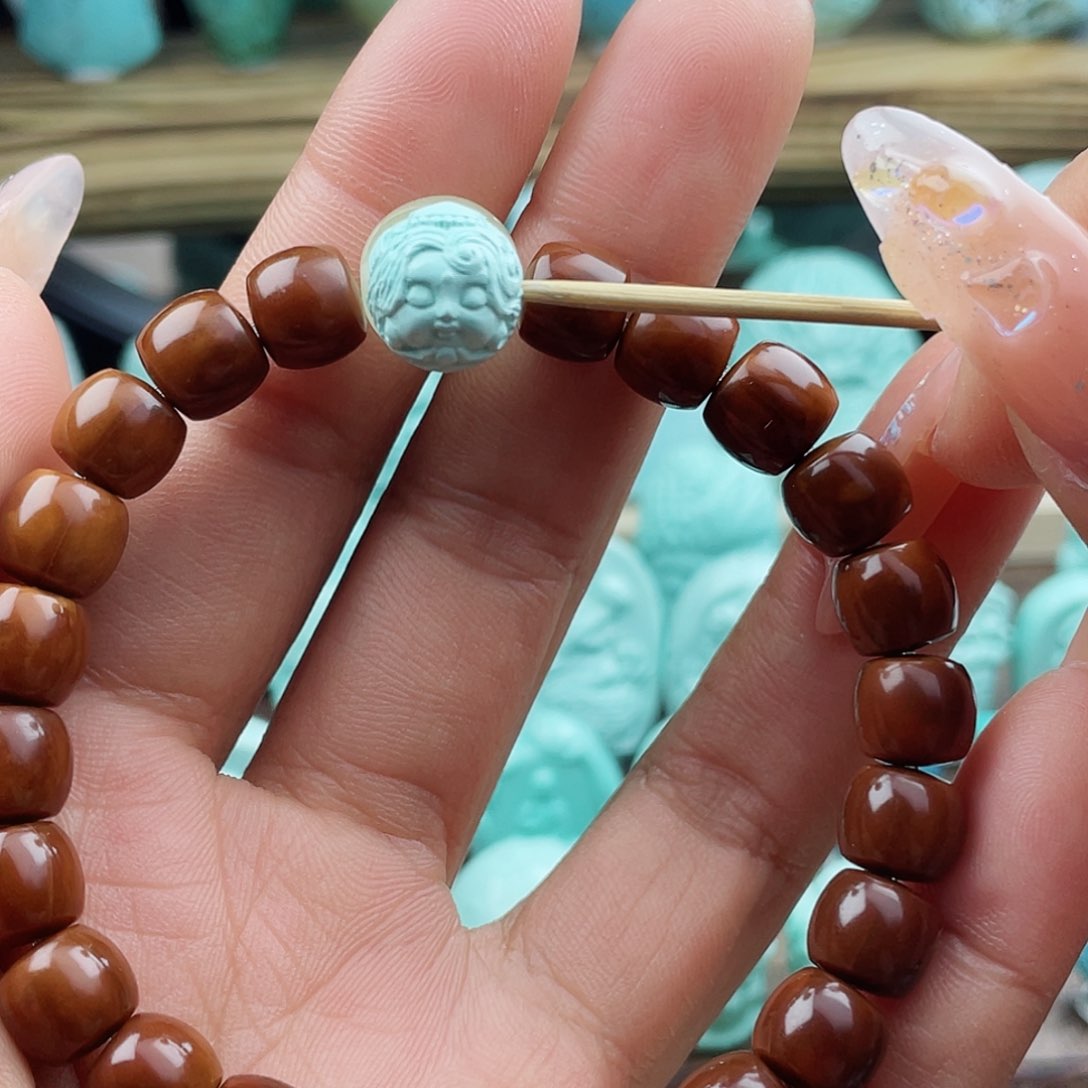 绿松石珠宝奇石未镶嵌