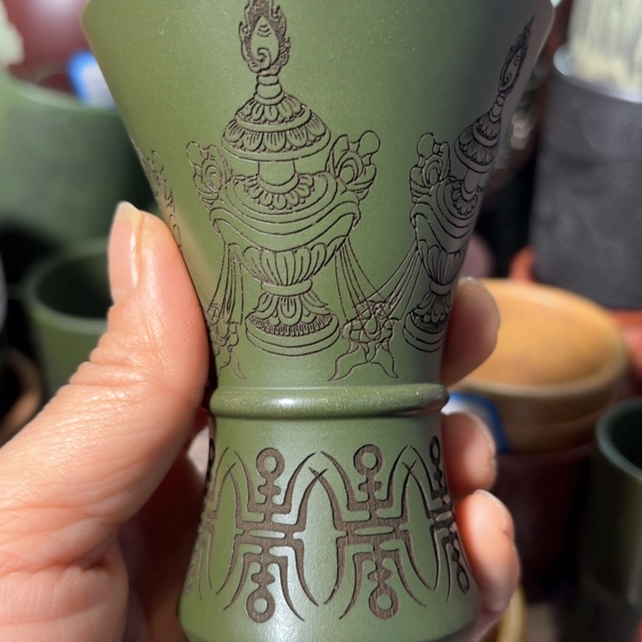 紫砂茶杯紫砂主人杯福利放漏