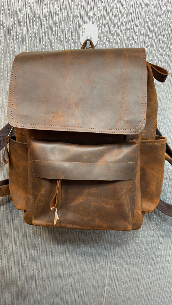 背包尼泊尔高山牦牛头层牛皮看好再拍非质量不退换