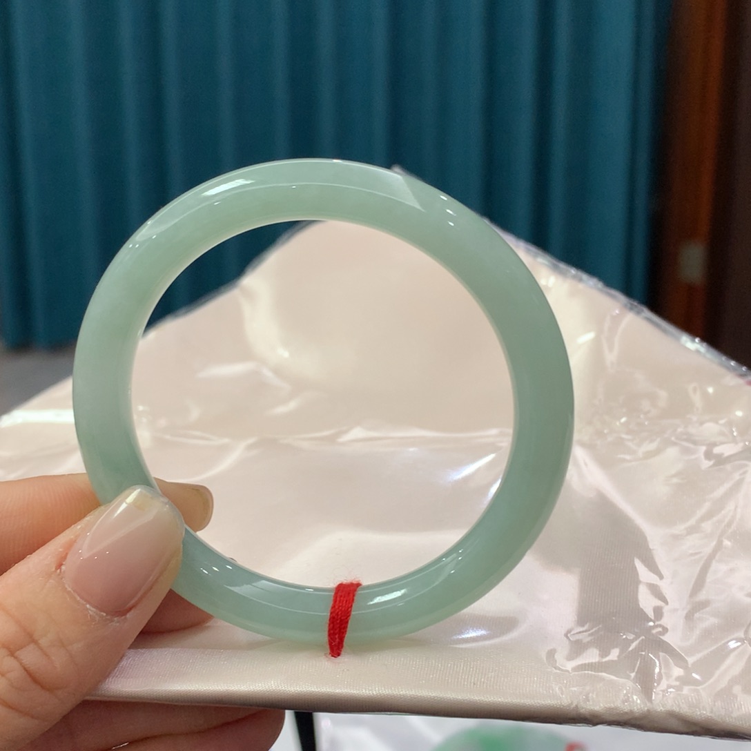 未镶嵌手镯翡翠圈口54