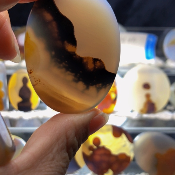 合金玛瑙/玉髓珠宝奇石198