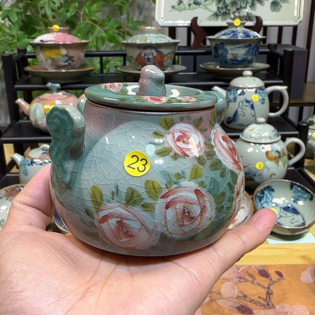 景德镇陶瓷手绘茶具