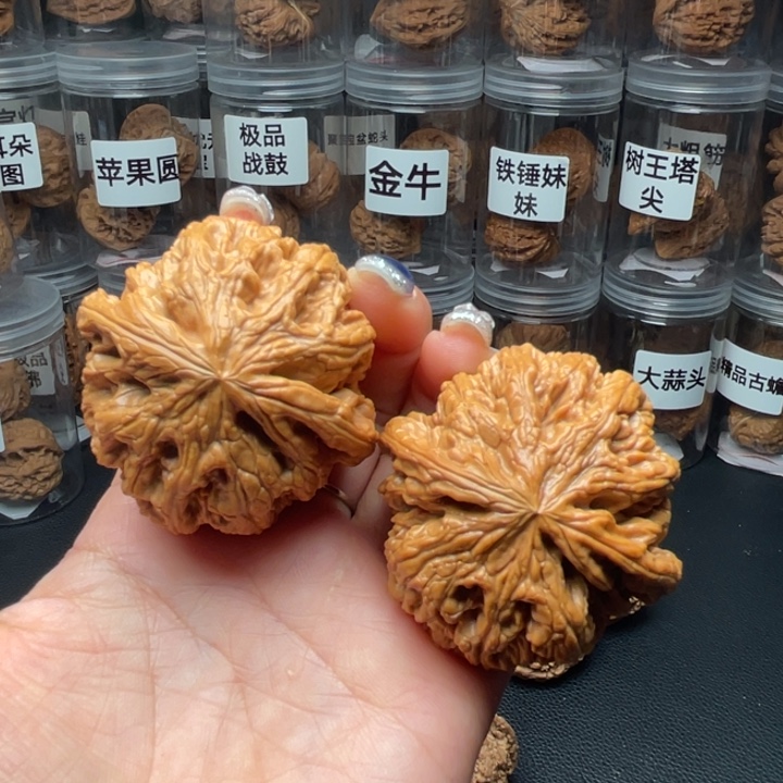 吊坠文玩核桃球筋48.5