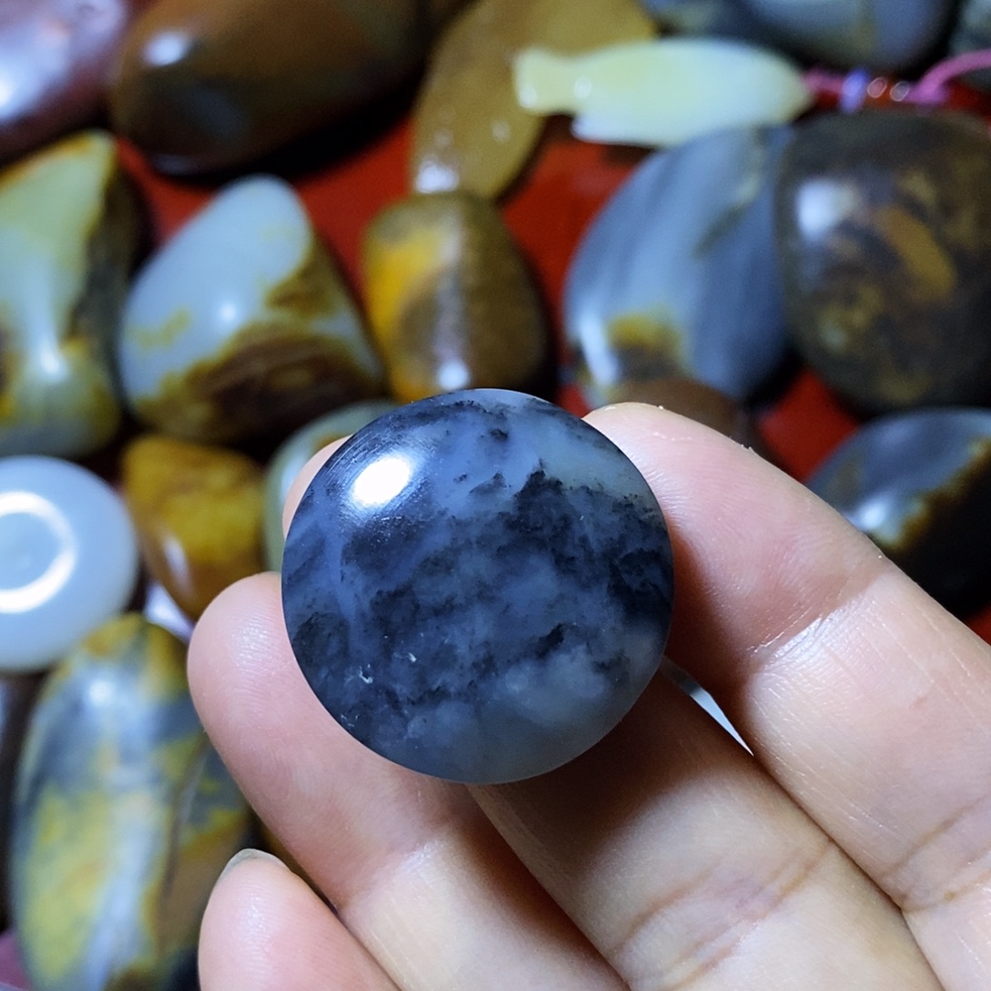 和田玉未镶嵌吊坠(不含链)