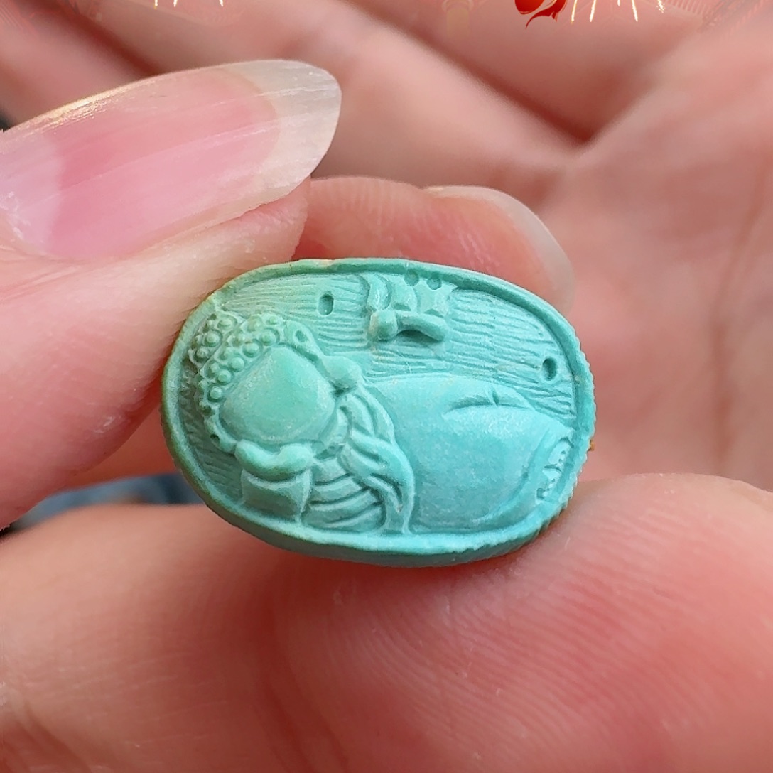 绿松石珠宝奇石未镶嵌