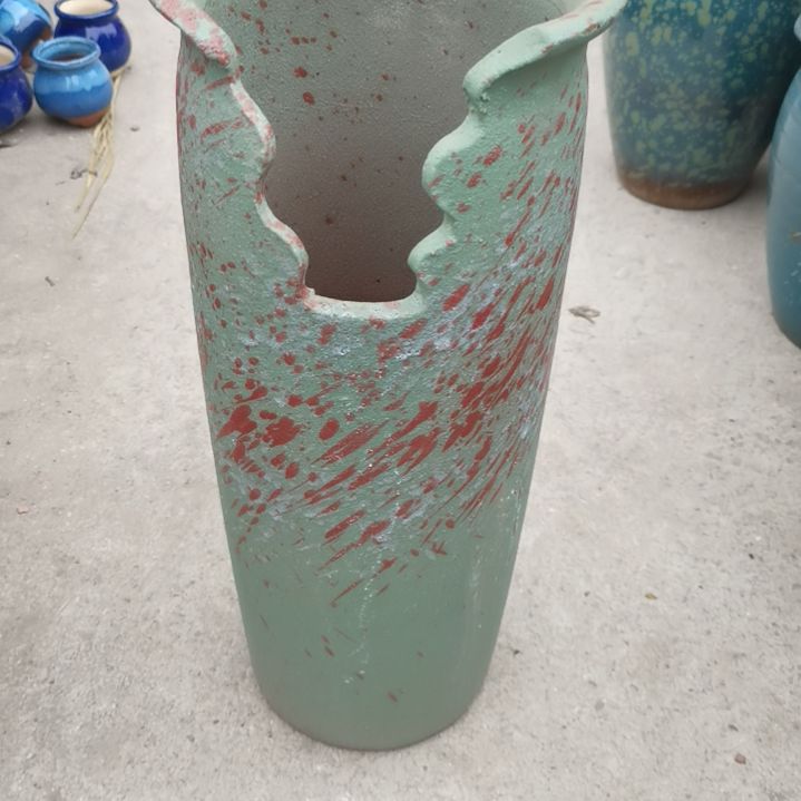 红陶口17高42瑕疵