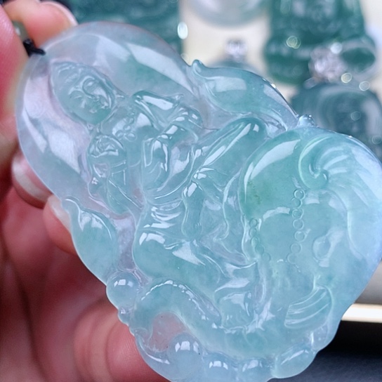 【闪购商品】翡翠颈饰未镶嵌天然翡翠