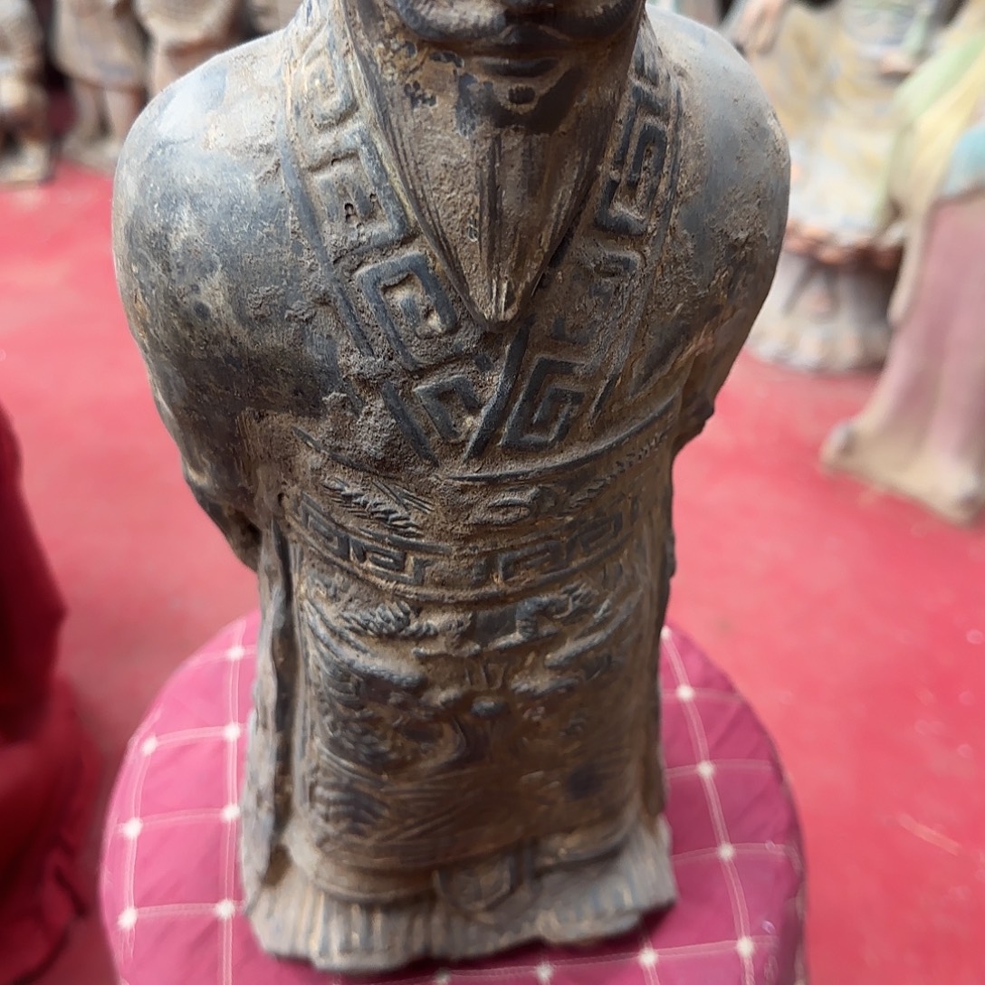 清***音摆件陶厨房社保精品摆件