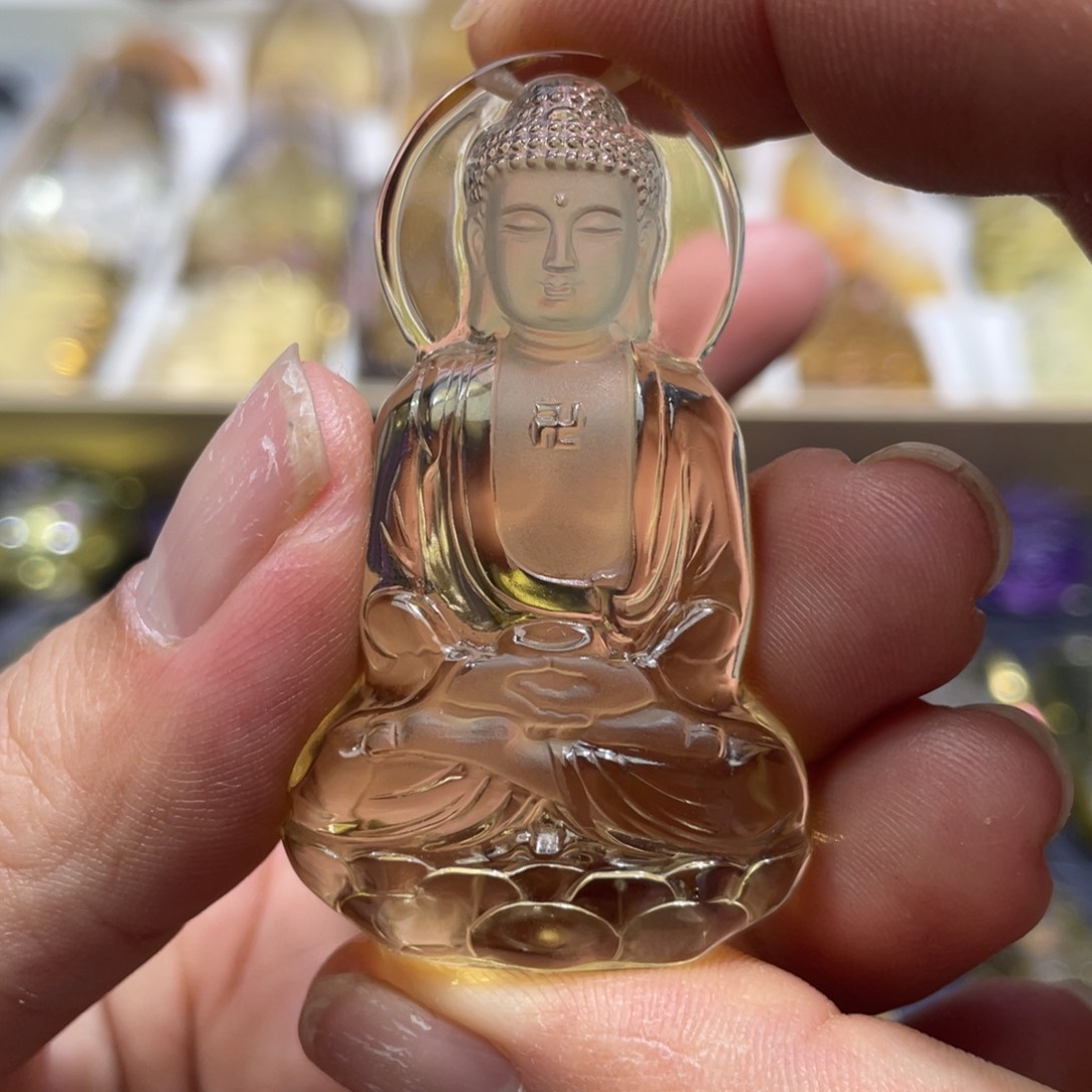 水晶颈饰未镶嵌定制