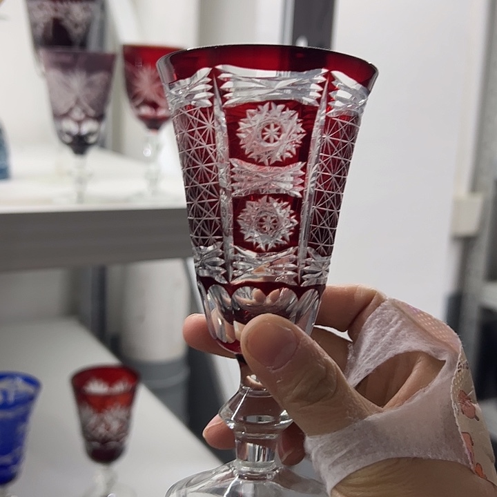 水晶玻璃手柄款微瑕一个