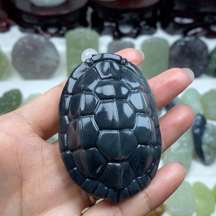 和田玉未镶嵌颈饰81