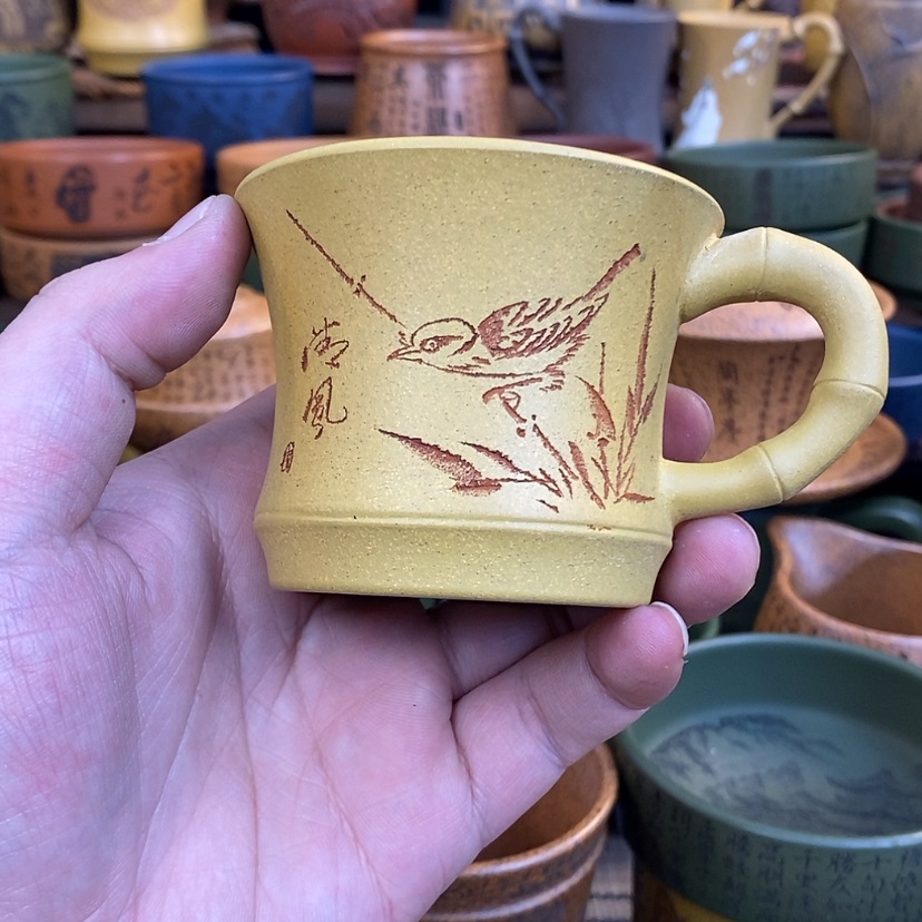 【闪购商品】紫砂杯子宜兴全手工紫砂杯