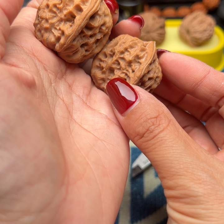 桃核吊坠文玩白蛇谷