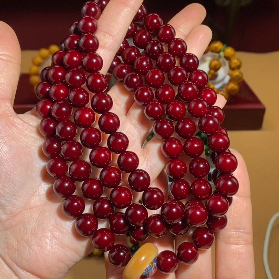 贝壳杉帝王血龙木1.0/108颗千年