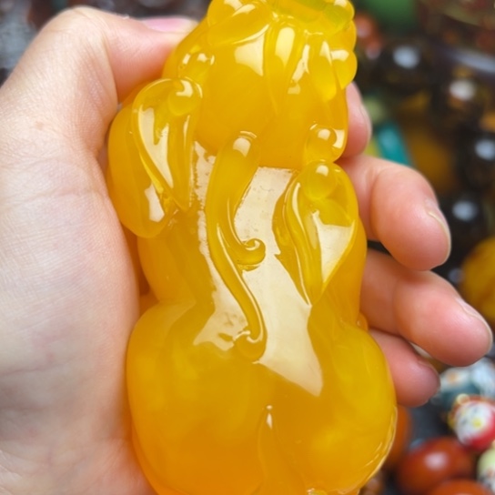 未镶嵌琥珀手串蜜蜡